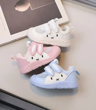 New Walkers Spring Versatile Light Baby Shoes Cute Cartoon Comfort Baby Girl Shoe Anti Slip Breathable Daily Boy Shoes Zapatos 1