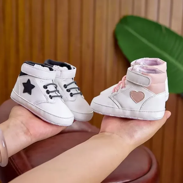 Cute Comfortable Sneakers For Baby Boys and Girl  Lightweight Non Slip Shoes For Indoor Outdoor Walking Spring And Autumn