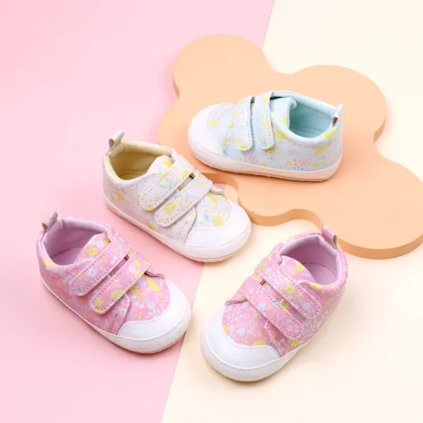 Baby Shoes Soft PU High Quality Sneaker for 0-9-18 Months Toddler Boys and Girls Outdoor Prewalking Shoes 2024 Fashion BYQ3242