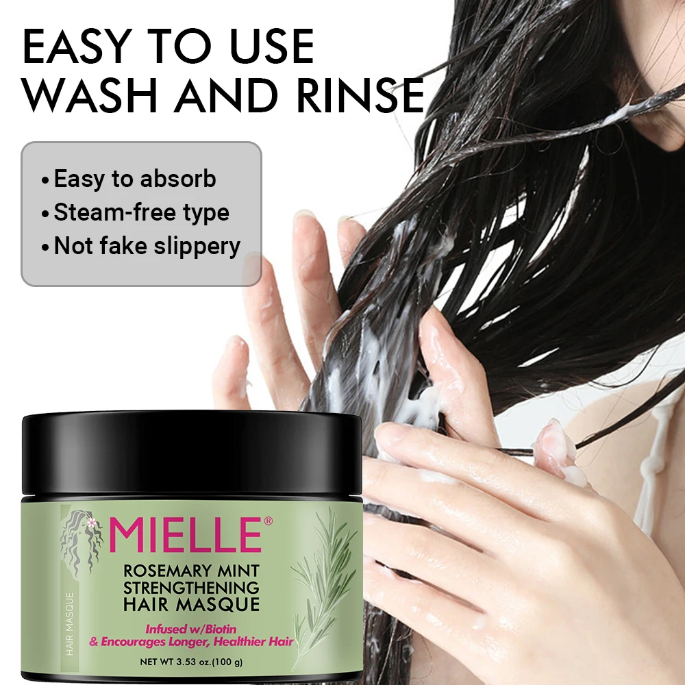Rosemary Hair Mask Enhances Hair Quality, Nourishes Roots Treats Split Ends Repairs Hair Shine and Promotes Healthy Hair Care Rosemary Hair Mask Enhances Hair Quality, Nourishes Roots Treats Split Ends Repairs Hair Shine and Promotes Healthy Hair Care