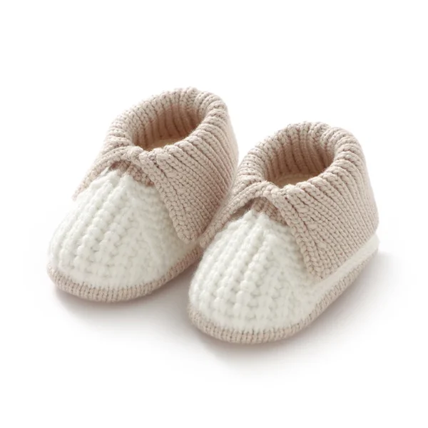 Winter Baby First Walker Handmade Knit Newborn Netural Lightweight Anti-Slip Floor Prewalker for Child Boys Girls Cute Soft Sole