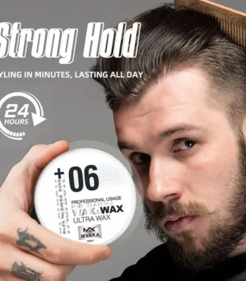 MVAKA Hair Braiding & Styling Wax Edge control and strong hold with moisturizing, volumizing effects flake-free and non-greasy 1