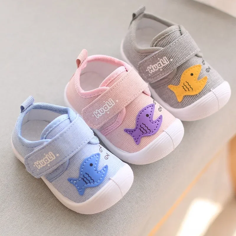 Baby Girl Boy Shoes First Walkers Cotton Soft Newborn Squeaky Sneakers Cute Infant Toddler Kicking Functional Causal Loafers Baby Girl Boy Shoes First Walkers Cotton Soft Newborn Squeaky Sneakers Cute Infant Toddler Kicking Functional Causal Loafers