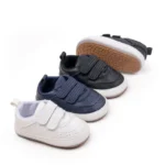 Baby Girl and Boy Spring Autumn Casual Shoes Fashion Design Solid TPR Sole Anti Slip Indoor Outdoor Walking shoes Toddler Shoes