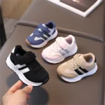 2025 New Autumn Baby Shoes Mesh Breathable Toddler Boys Sneakers Girls Sport Shoes Soft Sole Fashion little Kids Shoes EU 16-25