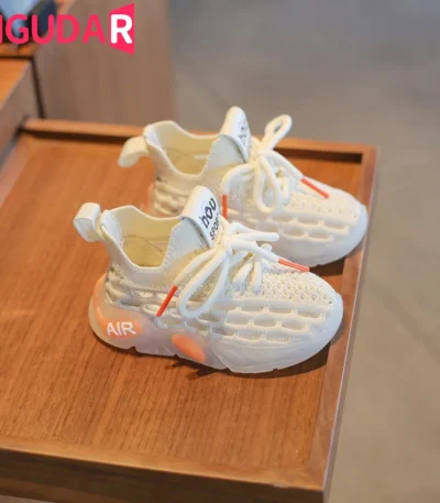 Baby Shoes Newborn Girls Sneaker Boys First Walkers Kids Toddlers Soft Soles Non-slip Sneakers Baby Korean Style Shoes 1
