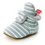 Infant Shoes Baby Boy Girl Shoes Socks Star Newborn Toddler First Walkers Booties Cotton Comfort Soft  Warm Infant Crib Shoes