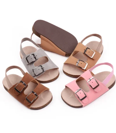 Baby Shoes Summer Sandal High Quality for Newborn Boys and Girls 0-9-18 Months Infant Shoes 2024 Baby New Fashion BCS3129 1