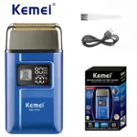 Kemei KM-1112 Rechargeable Hair Shaver For Men Beard Electric Shaver Face Electric Razor Men’s Bald Head Shaving Machine Wet Dry
