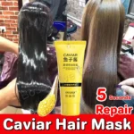Caviar Hair Mask 5 Seconds Repair Damage Frizzy Smooth Hair Organic Keratin Straightening Restore Soft Nourish Magical Hair Care