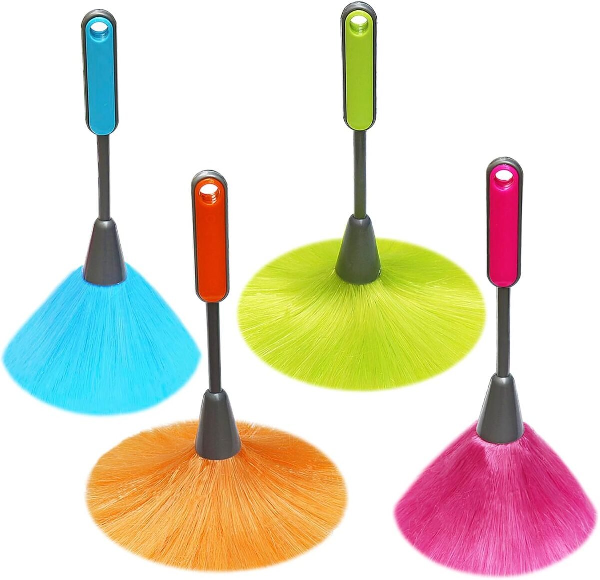 4 pack 10 small microfiber duster delicate fluffy microfiber feather duster perfect for cleaning laptop keyboard computer screen books photo frames table.jpg