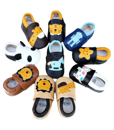 Baby Leather Casual Crib Shoes For First Steps For Toddlers Girl Boys Newborn Infant Educational Walkers kids Children Sneakers 1