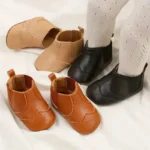 Fashion New Style Baby Boots Cute High Quality Soft Non-Slip Sole 0-1 Year Old Newborn Walking Shoes
