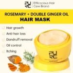 PURC Ginger Hair Mask Rosemary Hair Treatment Smoothing Repair Damaged Nourish Masks Hair Care Products