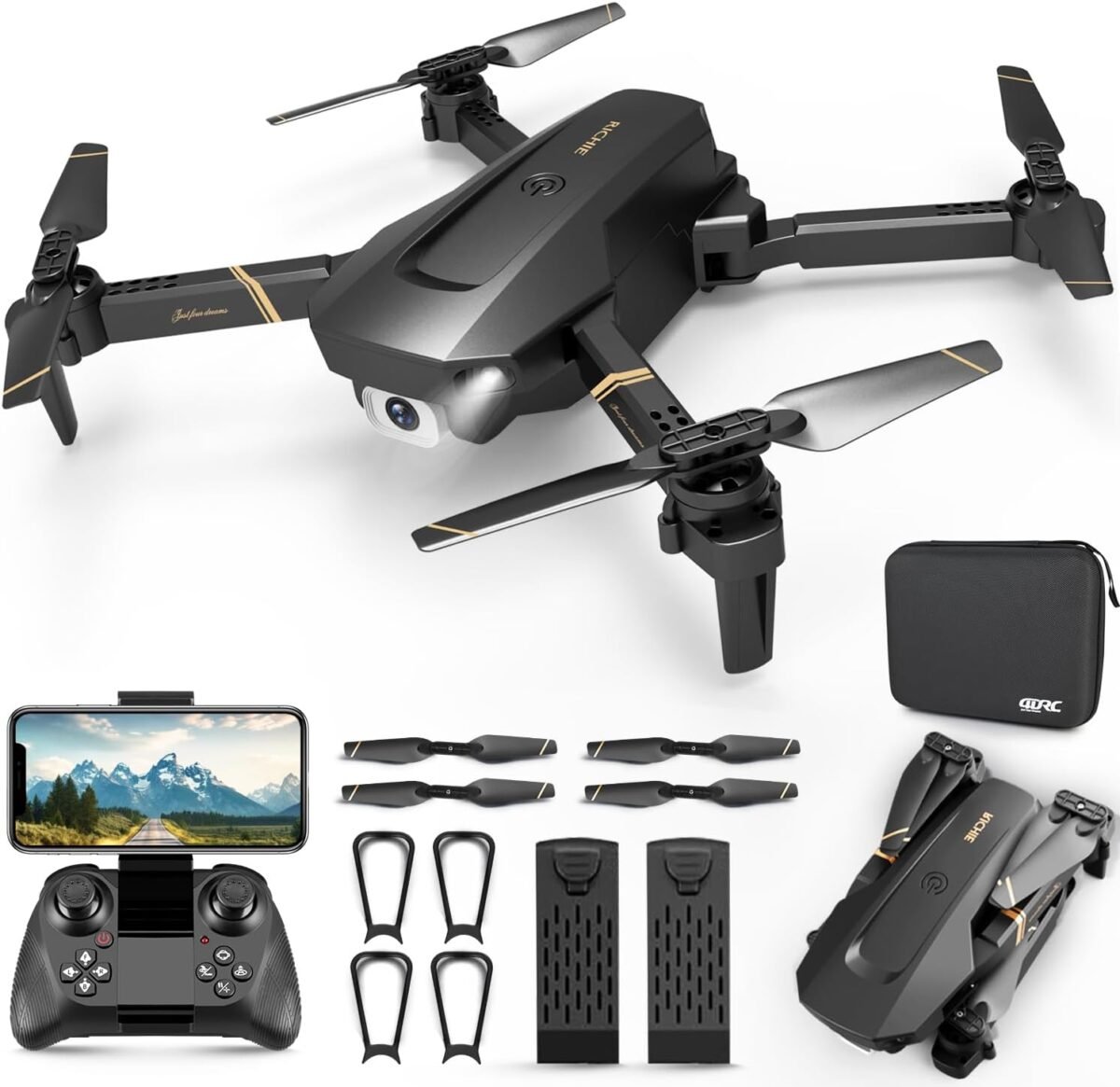 4drc v4 drone with camera 1080p fpv foldable mini drone for beginners adults gravity control auto follow trajectory flightone key take off 2 batteries drones for kids.jpg