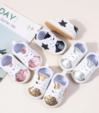2025 New Design Hot Selling Spring And Autumn Baby Boys And Girls Sports Toddler Shoes 1