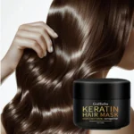 ENVISHA Keratin Hair Mask Professional Deep Nourishing Care Repair Damaged Hair Restore Shine Suitable For All Hair Types