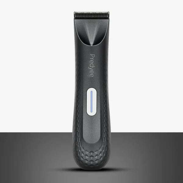 Electric Trimmer for Men’s Groin Hair: Versatile Body Groomer and Waterproof Pubic Hair Trimmer with Replaceable Ceramic Blade