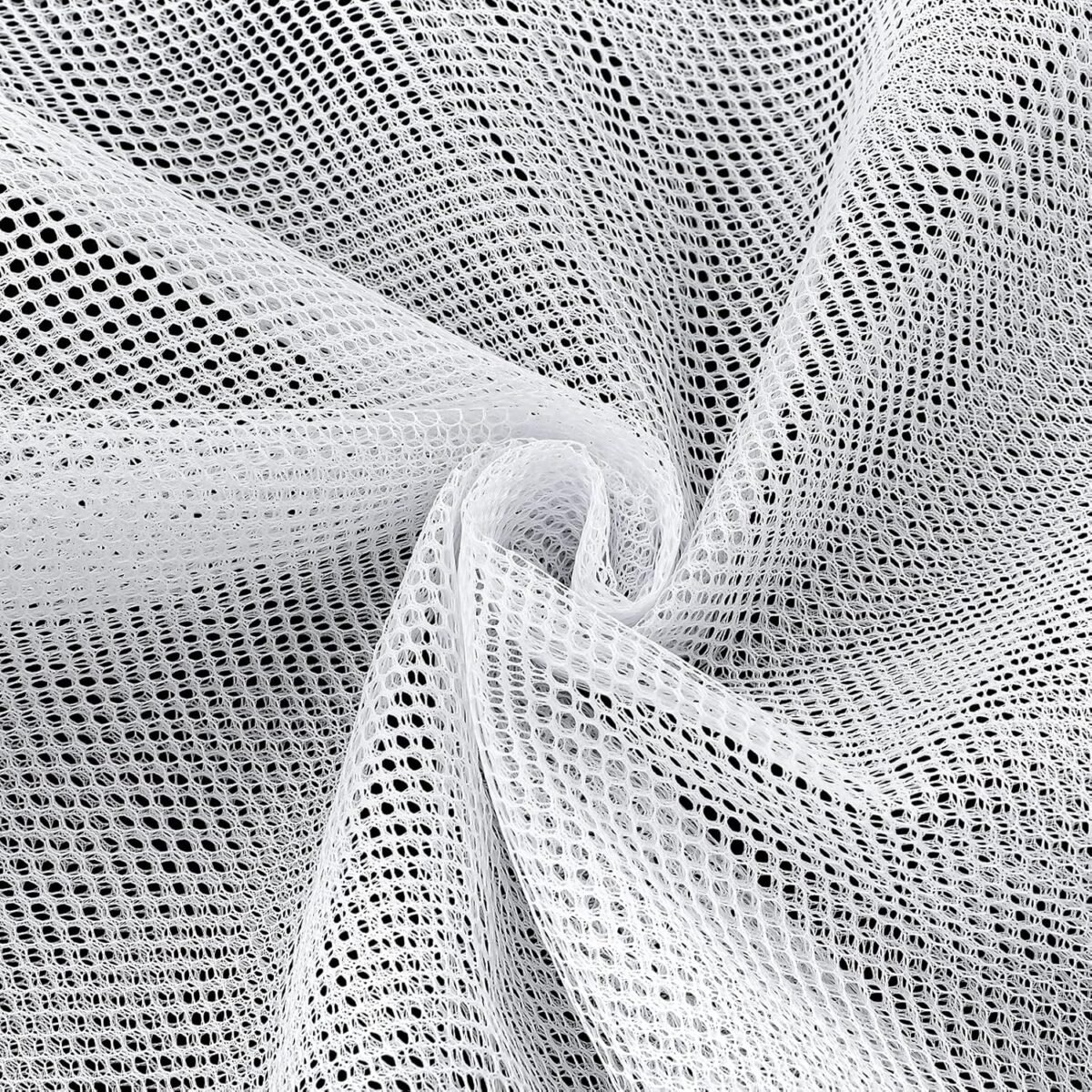 63 x 59 inch white mesh fabric slightly stretch mesh fabric cuttable netting fabrics meshes for sewing projects shopping bag backpack pocket straps and netting clothes.jpg