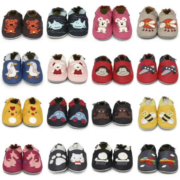 005Carozoo New Sheepskin Leather Baby Boy Shoes winter Soft Sole Boots Children Slippers Baby Crib Shoes Toddler Shoes Girl