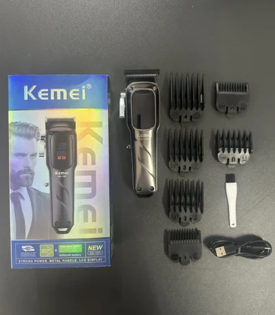 KEMEI km-1550 New Design Hair Clippers Trimmer Rechargeable Professional Electric Hair Clippers Trimmer for Commercial Clippers 1