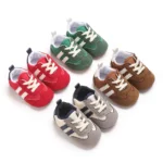 2025 Spring New Baby Sports Shoes Soft Soled Casual Shoes For Men And Women Anti Slip Sneakers That Don’t Fall Off
