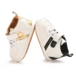 Classics Baby Shoes Baby Boy Girl Shoes Classic Leather Rubber Sole Anti-slip Toddler First Walkers Infant Girl Shoes Moccasins