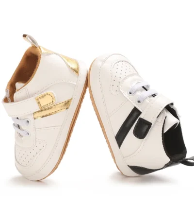 Classics Baby Shoes Baby Boy Girl Shoes Classic Leather Rubber Sole Anti-slip Toddler First Walkers Infant Girl Shoes Moccasins 1
