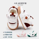 Baby Sneaker Spring and Autumn Cassual outdoor Prewalking Shoes for Boys and Girls Breathable Anti-slip Sole High Quality BM10