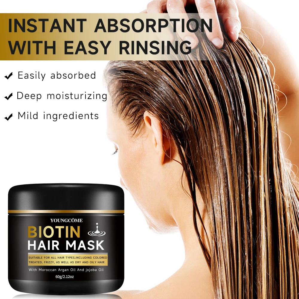 Biotin hair care facial mask,Straighten Repair Dry Frizzy Damaged Cream Pro Soft Smooth Shiny Deep Moisturizing Care Biotin hair care facial mask,Straighten Repair Dry Frizzy Damaged Cream Pro Soft Smooth Shiny Deep Moisturizing Care 