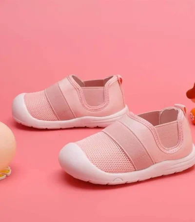 Baby Shoes Baby Walking Shoes Boy&Girl Infant Sneakers Non-Slip First Walking Shoes Breathable Mesh Rainbow Cartoon Shoes 6 9 12 1