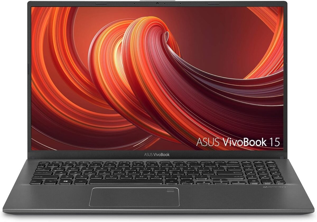 Asus vivobook 15 thin and light laptop 15.6 fhd display intel i3 1005g1 cpu 8gb ram 128gb ssd backlit keyboard fingerprint windows 10 home in s mode slate gray f512ja as34.jpg
