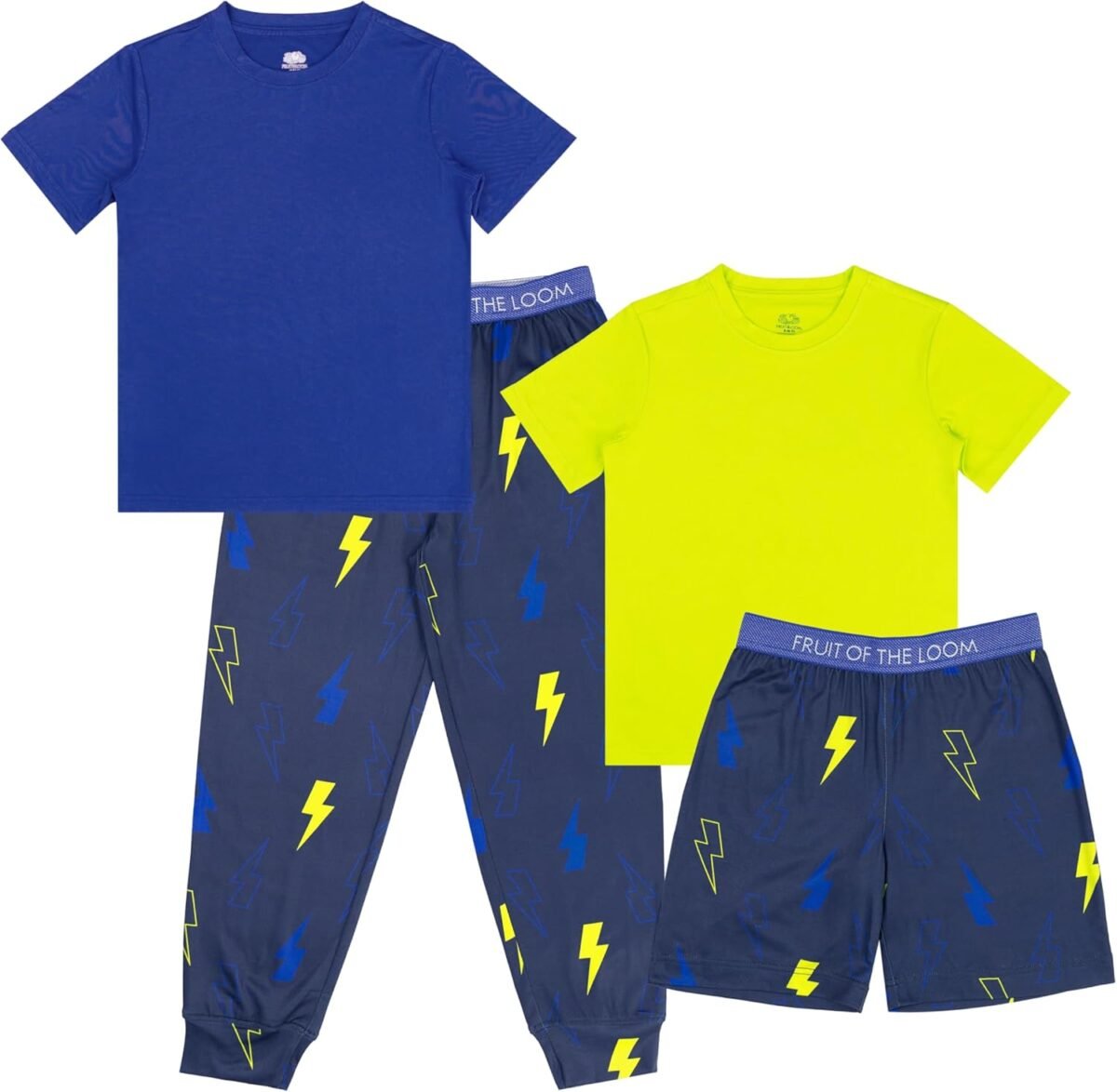 Fruit of the loom boys getaway loose fit 4 piece pajama set.jpg