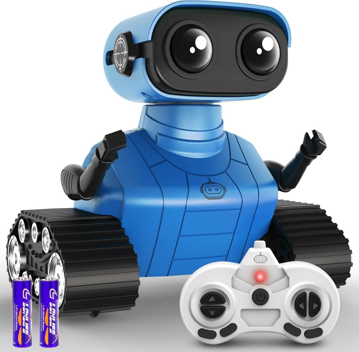 Hamourd robot toys for boys girls rechargeable remote control emo robots with auto demonstration flexible head arms dance moves music shining led eyes for 5 years old kids.jpg
