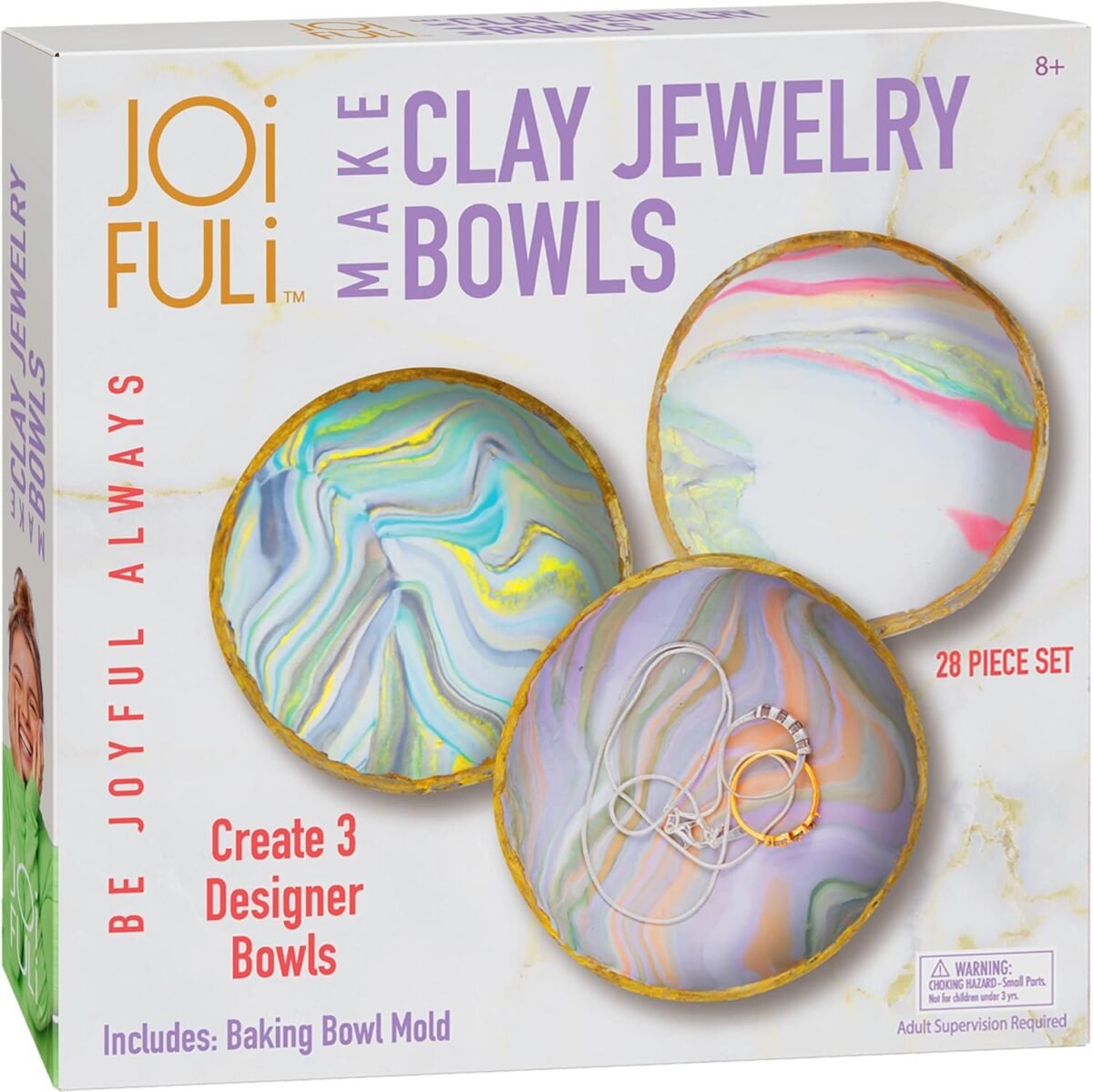 Make your own clay jewelry bowls arts and crafts kit for girls kids ages 8 9 10 11 12 years old.jpg
