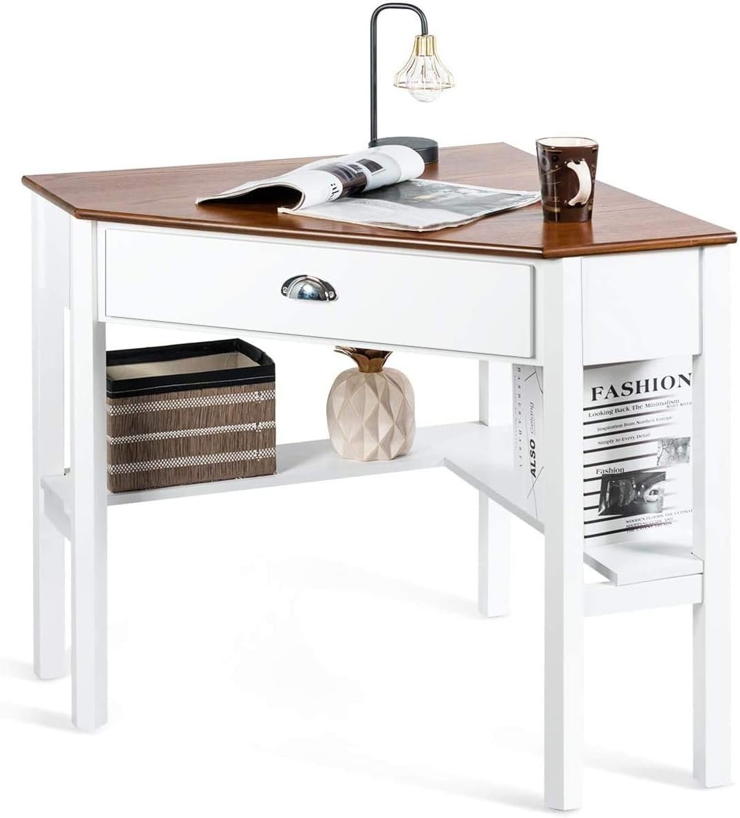 Nightcore corner desk for small space wood corner computer desk compact writing table wdrawer storage shelves space saving study workstation laptop pc corner table for home office.jpg