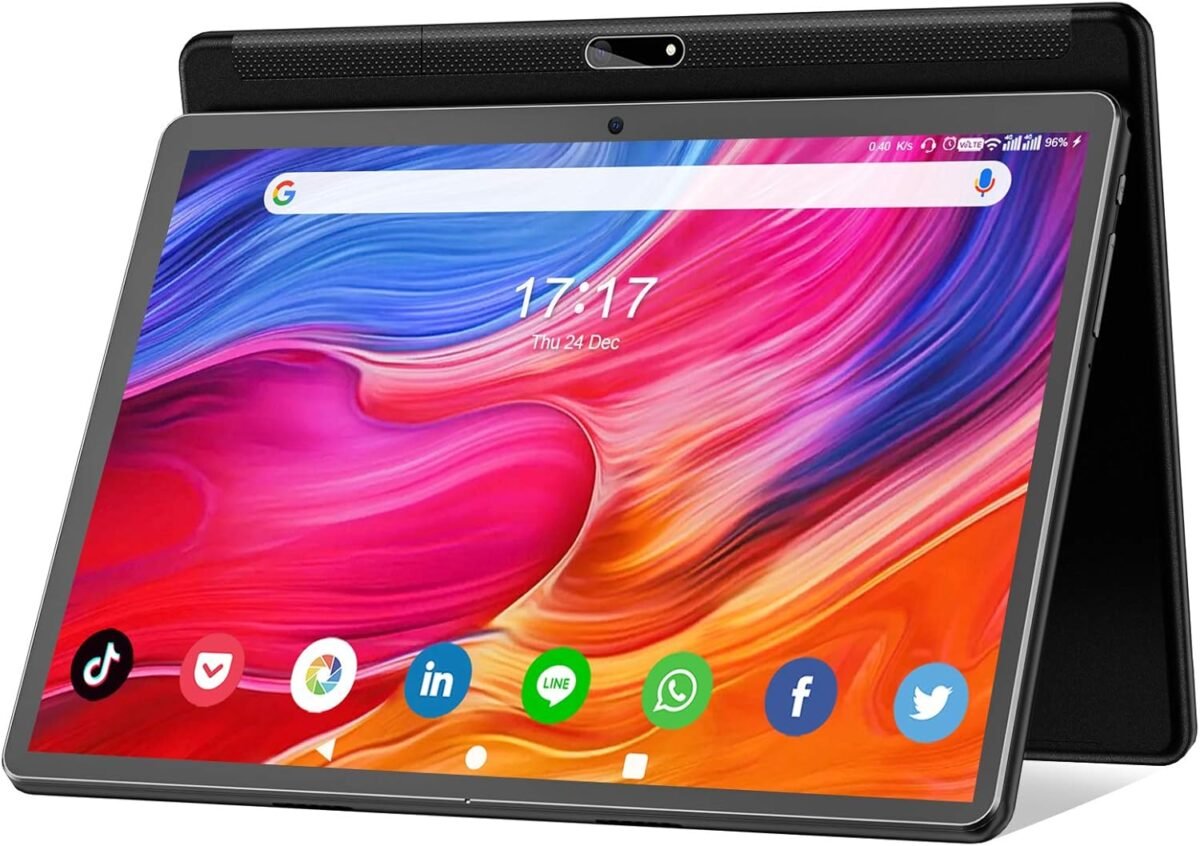 Tablet 10.1 inch android tablet 2025 latest update octa core processor with 64gb storage dual 13mp5mp camera wifi bluetooth gps 512gb expand support ips full hd display black.jpg