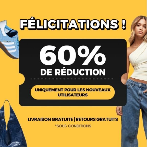 SHEIN | CONGRATULATIONS 60% NEW USERS ONLY