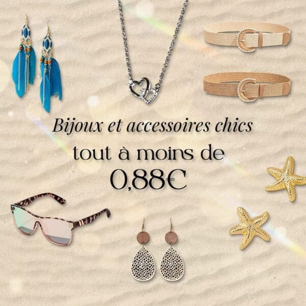 SHEIN Chic jewelry and accessories, all under €0.88