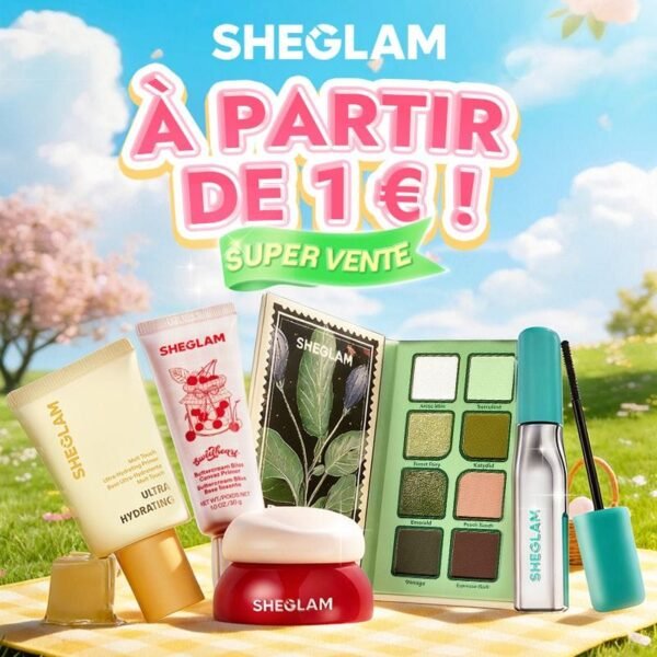 SHEIN SHEGLAM | End-of-year sales FROM €1