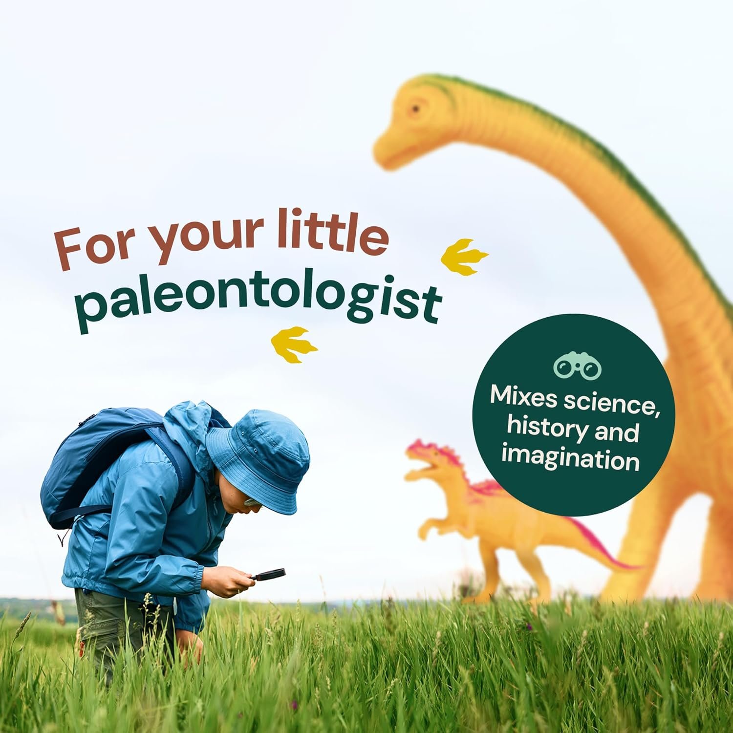 PLAYVIBE Dinosaur Toys - 12 Realistic 7-Inch Models, Multi-Color, Metal Storage Box - Dinosaur Figures & Action Figures for Kids Ages 3-7 - Image 7