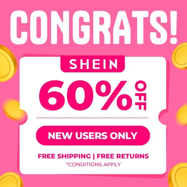 💰 60% discount coupon reserved for new users