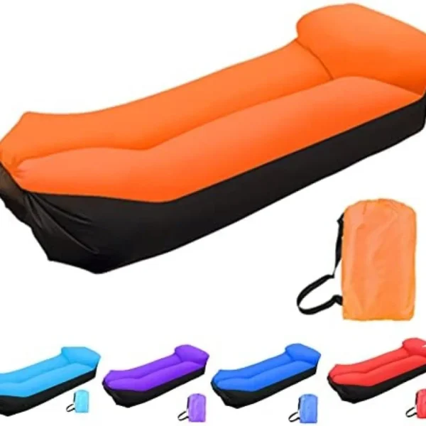 Erwachsene Luftsofa Kinder Fast Infaltable Air Sofa Bed Good Quality Sleeping Bag Inflatable Air Bag Lazy bag Beach Sofa 240*70
