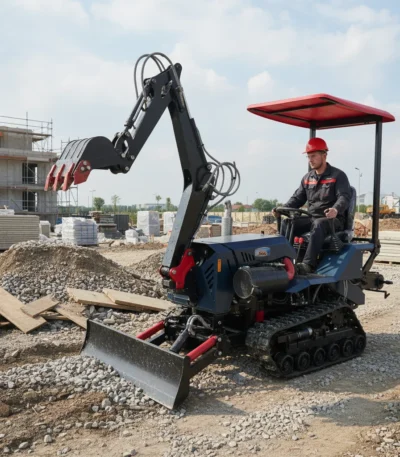 Hot Sale New 120HP Crawler Tractor For Sale Heavy Duty With Hydraulic Hammer And Dozer Blade 1