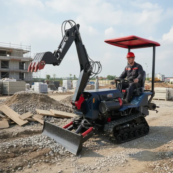 Hot Sale New 120HP Crawler Tractor For Sale Heavy Duty With Hydraulic Hammer And Dozer Blade 1