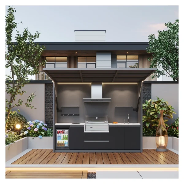Outdoor Kitchen Bbq Closeable Shed Complete Closed Alfresco Chinese Outdoor Kitchen Black Modular Best Designs Outdoor Kitchen
