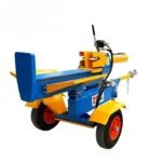 25T Highly Efficient Power Auto Hydraulic Wood Splitter Timber Processor Wood Cutting Machines Timber Splitter Machine