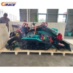 Customized Discount Price Mini 25hp 35hp Diesel Power Tiller Cultivators Agricultural Farming Machine Crawler Tractor