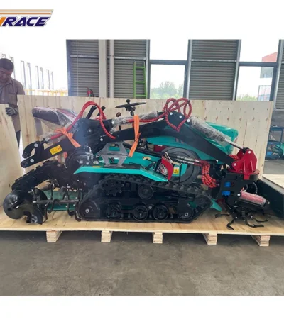Customized Discount Price Mini 25hp 35hp Diesel Power Tiller Cultivators Agricultural Farming Machine Crawler Tractor 1