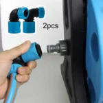 2Pcs Garden Hose Joint Elbow Quick Connectors Sprinklers For Garden Irrigation Car Wash 1/2 Hose Household Garden Watering